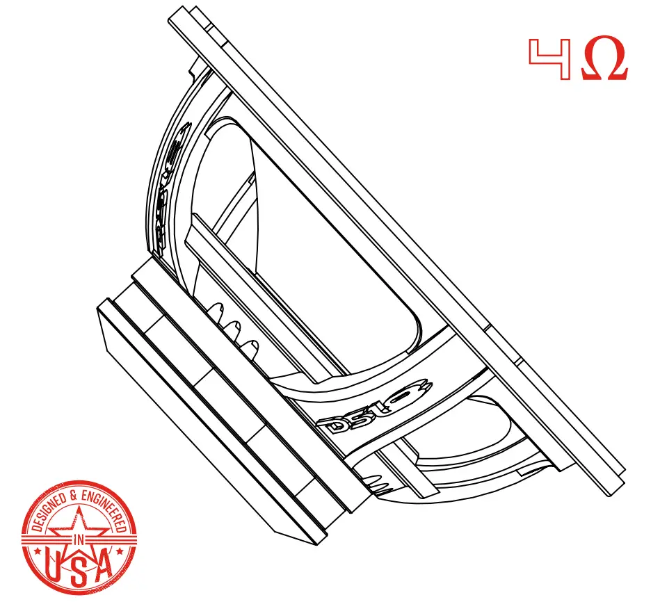 DS18 PRO NEO6R 6 5 Inch MID Range Loudspeaker with Neodymium Rings