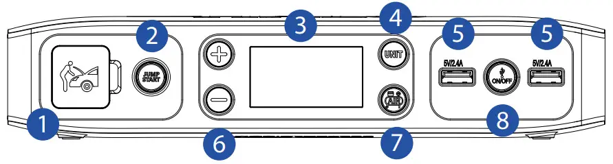 HALO Air BOLT -INCLUDED ITEMS