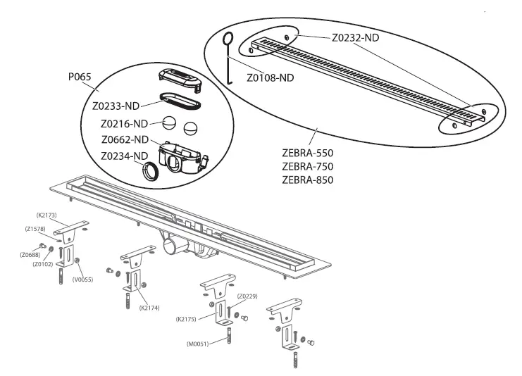 RAVAK OZP Shower Drain Plastic FIG (4)