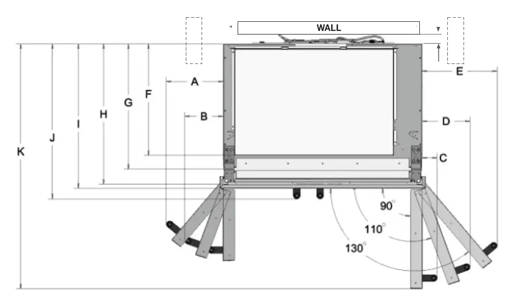JENNAIR JBSS42E22L00 42 Inch Stainless Steel Built-In Side-By-Side Refrigerator with External Ice And Water Dispenser fig 5