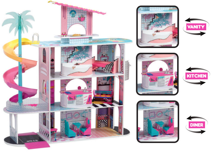 LOL SURPRISE House of Surprises -ROTATING ROOMS