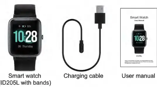 smart watch ID205L 1