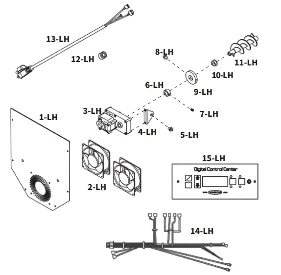 LOUISIANA LG Estate 860C Wood Pellet Grill - fig 21