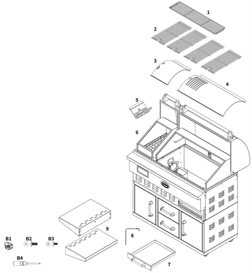 LOUISIANA LG Estate 860C Wood Pellet Grill - fig 4
