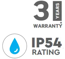 V-TAC VT-7614 Bollard Lamp-YEARS