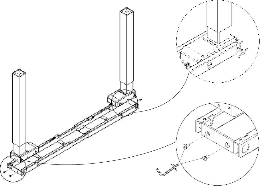 BMB E-MORE 2M2S 2M3S TQD Electrical Height Adjustable Desk 06