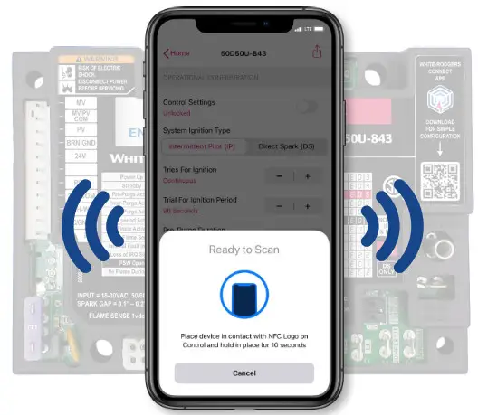 EMERSON 50D50U-843 Direct Spark Ignition Module - NFC Capability