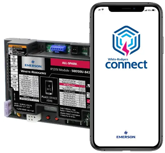 EMERSON 50D50U-843 Direct Spark Ignition Module - READY TO SPARK