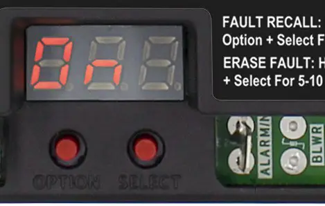 EMERSON 50D50U-843 Direct Spark Ignition Module - User Configuration via