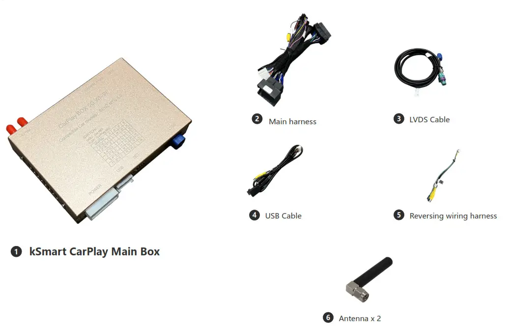 KREMER sino kSmart Auto Wireless CarPlay and Android Auto Smart Module - figier