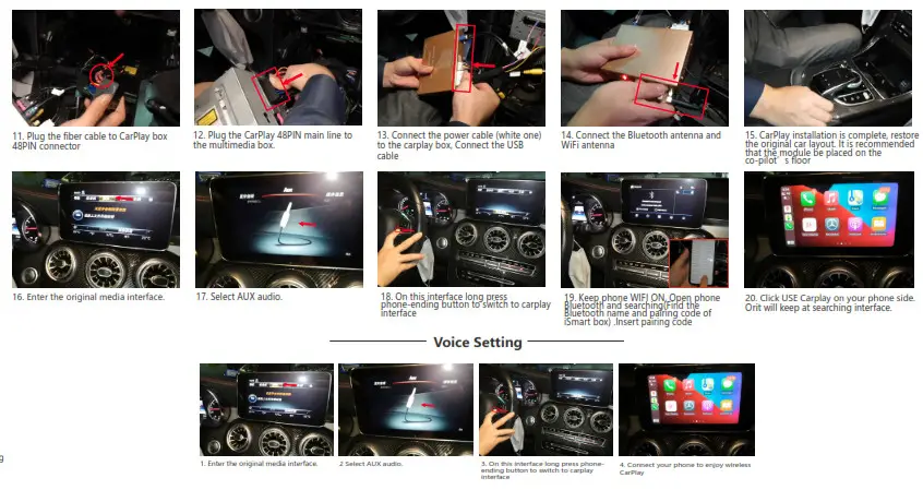 KREMER sino kSmart Auto Wireless CarPlay and Android Auto Smart Module - figier5