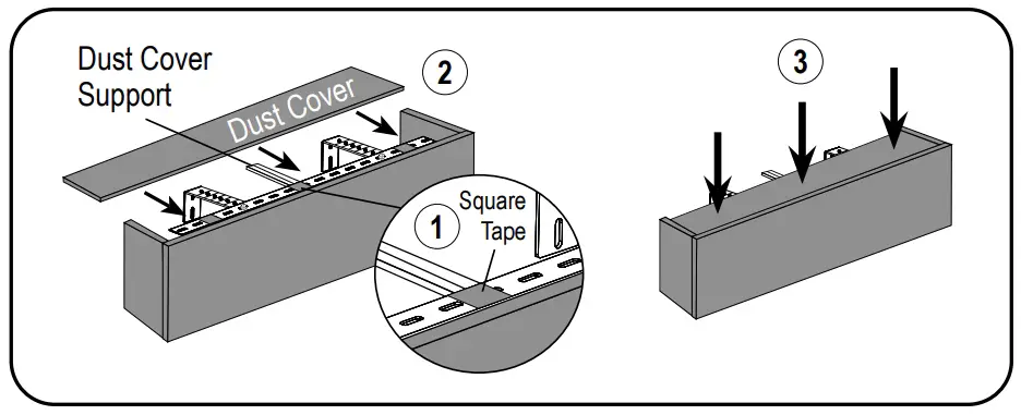 Dust Cover Installation