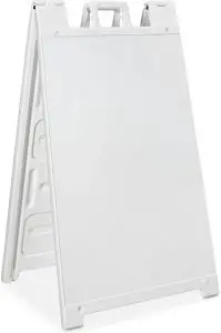 ULINE H-6104 Plastic A-Frame Sign