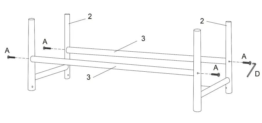 LUCKY ONE LKO CY35495 Woven Rope Series Natural Bed Bench-fig1