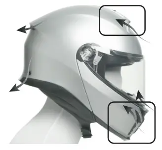 agv Tourmodular Helmet - Figure 21