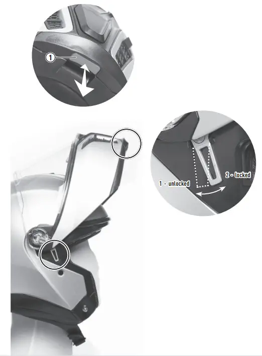 agv Tourmodular Helmet - Figure 3