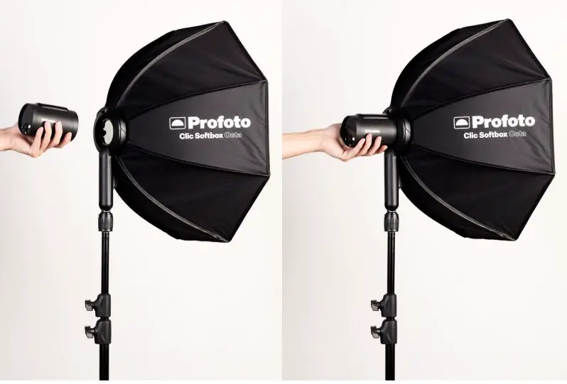 Profoto Clic Softbox Octa Soft and Flattering Light User Guide - The Clic Softbox Octa is made for Profoto A-series flashes