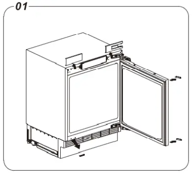 Hisense-FUV124D4AW1-Integrated-Static-Undercounter-Freezer-fig-4