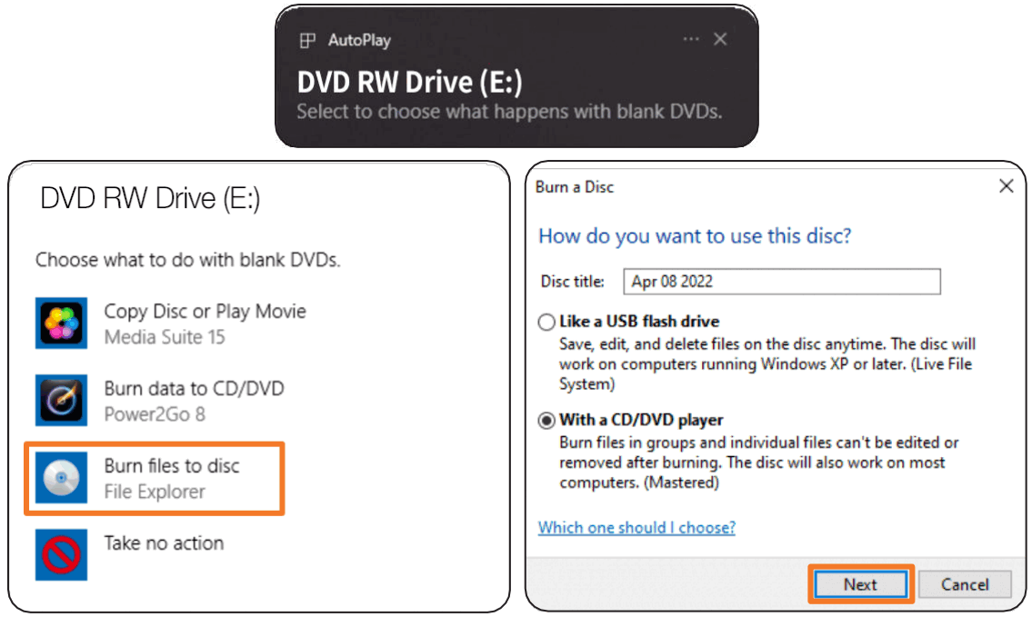GPM1NB10, GPM1NW10 Multi OS DVD Writer - disc compartment