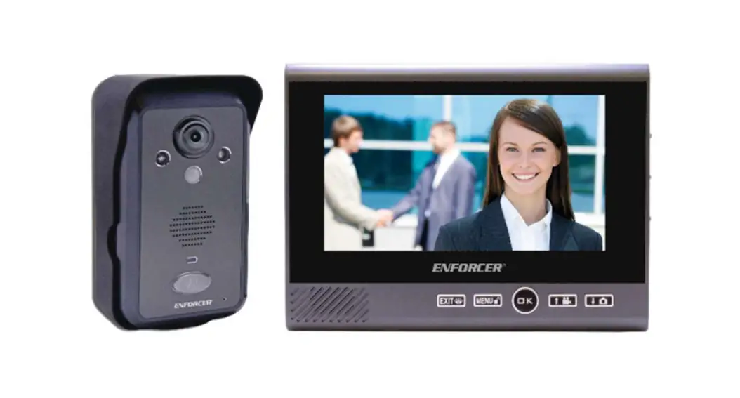 Enforcer Dp-266-1c7q Wireless Video Door Phone Installation Guide Enforcer Dp-266-1c7q Wireless Video Door Phone Installation Guide