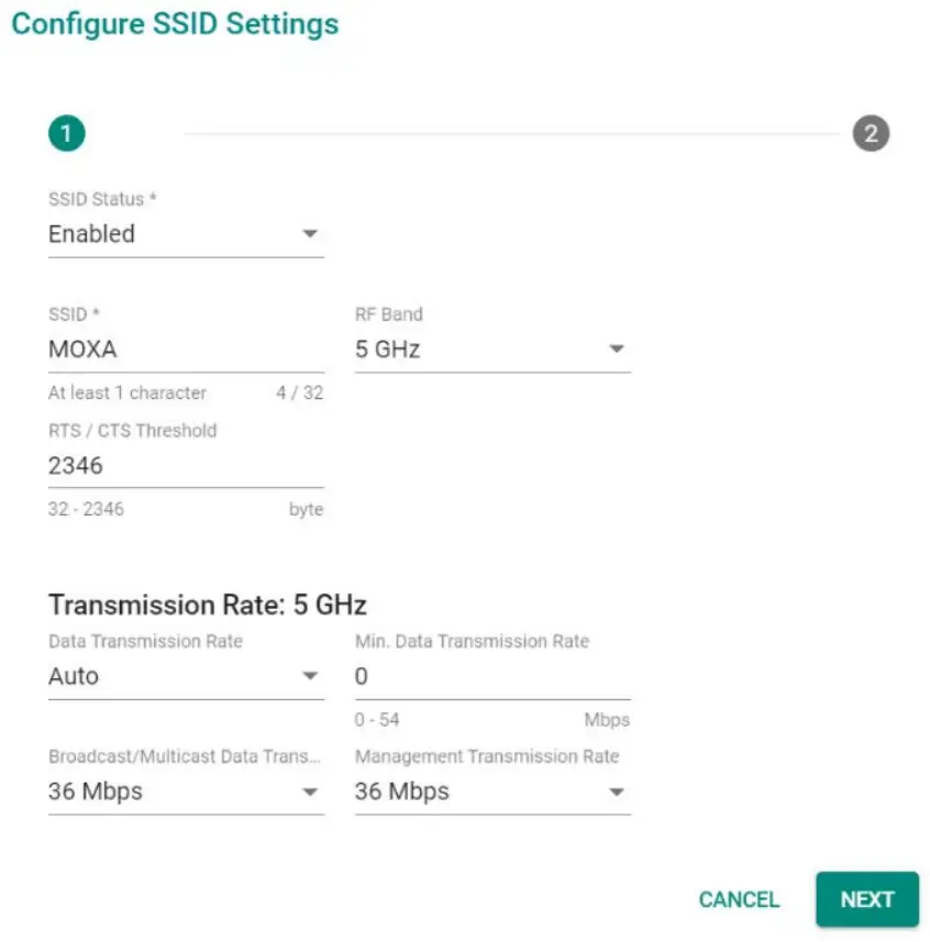 Configuring the AWK as an AP