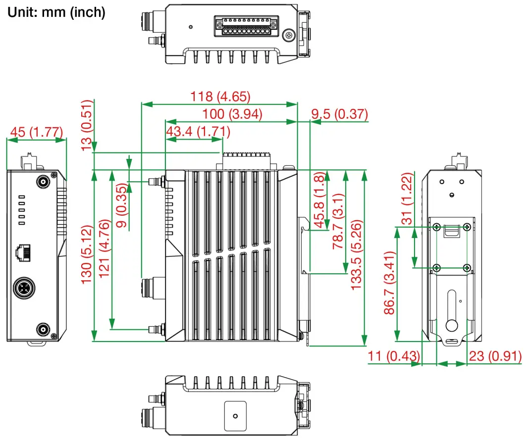 Mounting Dimensions