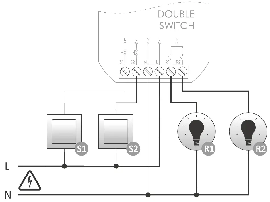 FOX Wi-R2S2-P 2-Channel Relay Module 3