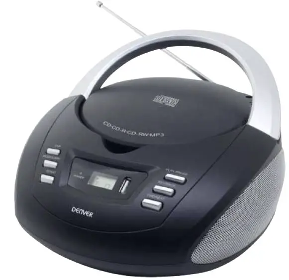 denver TCU-211 Portable Stereo CD Boombox