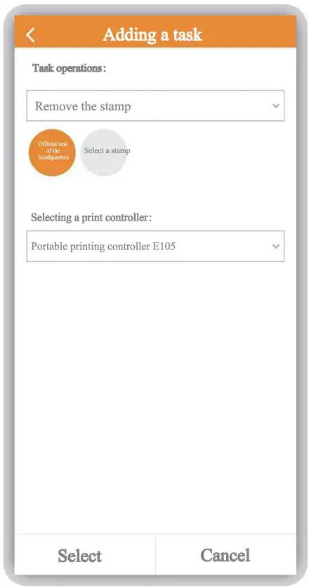 wilion HL-W580B Portable Stamp Controlling Machine Instruction Manual - Click on New Application