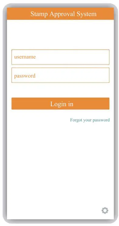 wilion HL-W580B Portable Stamp Controlling Machine Instruction Manual - Click the setting icon