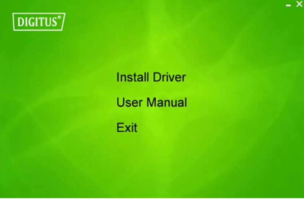 DIGITUS DN-7042-1 Rev.3 Wireless 150N USB 2.0 Adapter - Insert the driver