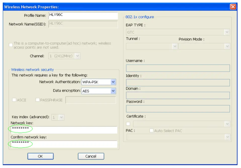 DIGITUS DN-7042-1 Rev.3 Wireless 150N USB 2.0 Adapter - security