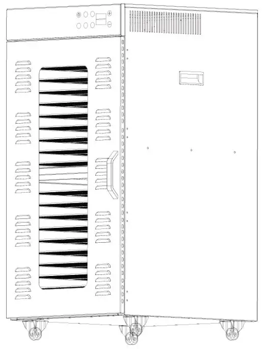 nutrichef 20 Shelf Stainless Steel Trays NCFD20S - MAINTENANCE CLEANING METHOD