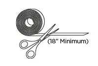 18” Minimum
