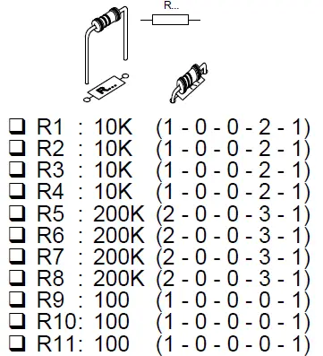 velleman K8067 Universal Temperature Sensor 10
