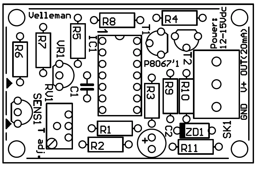 velleman K8067 Universal Temperature Sensor 26