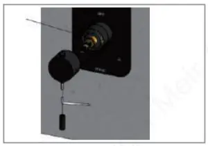 Remove the temperature control handle