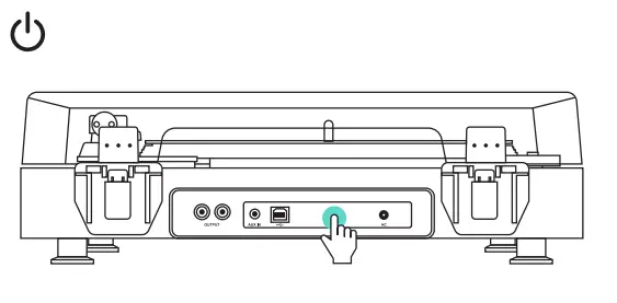JAM X-TT700-BK Bluetooth Sound Stream Turntable - 4