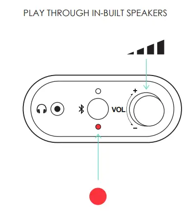 JAM X-TT700-BK Bluetooth Sound Stream Turntable - 7