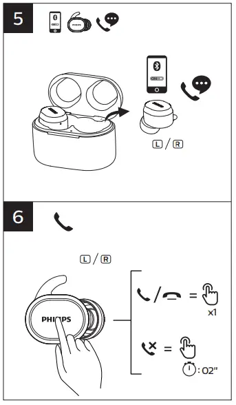 PHILIPS Headphones TAT3216 - 4