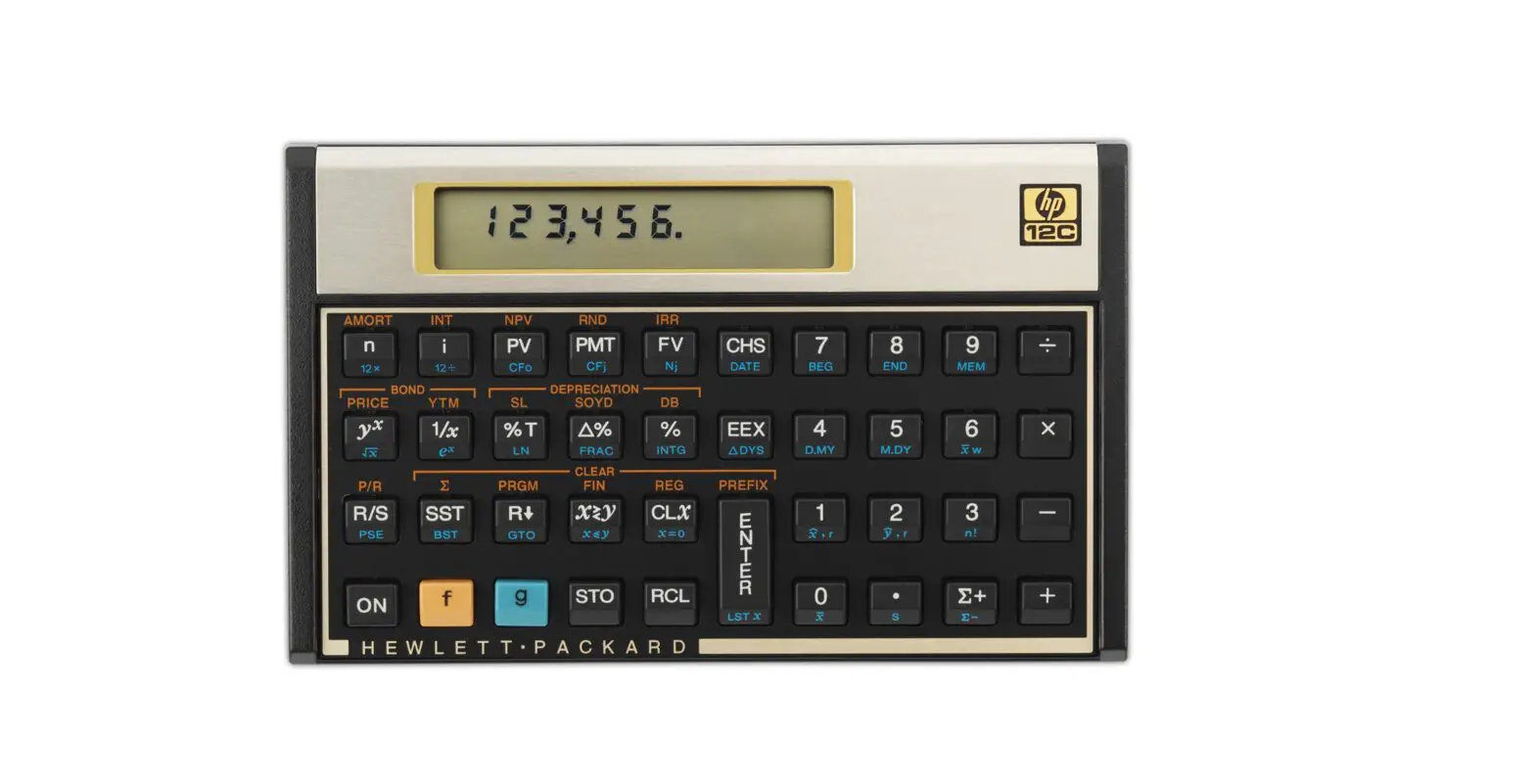Hp 12c Financial Calculator User Manual