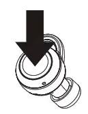 Vieta Pro VHP-TW20BK Bluetooth Headset - Rejecting a call