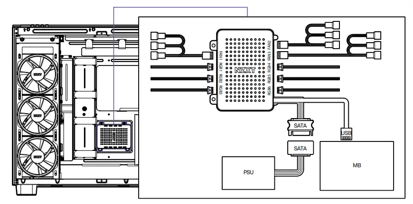 NZXT H9 Elite Mid-tower ATX Case - Fig 8