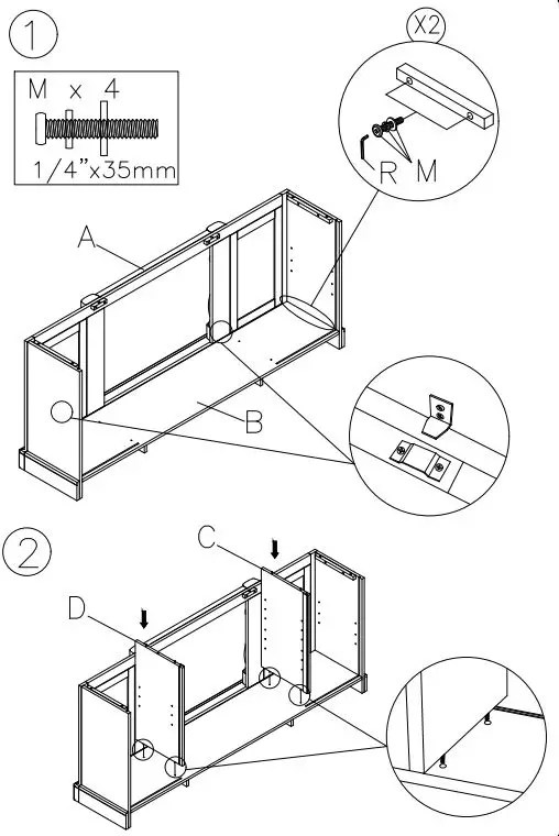 ASHLEY-W71968-Flynnter-75 Inch-TV Stand-4