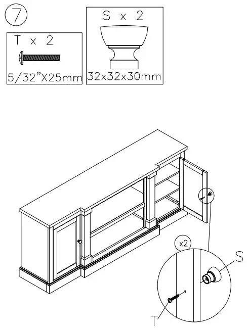 ASHLEY-W71968-Flynnter-75 Inch-TV Stand-8