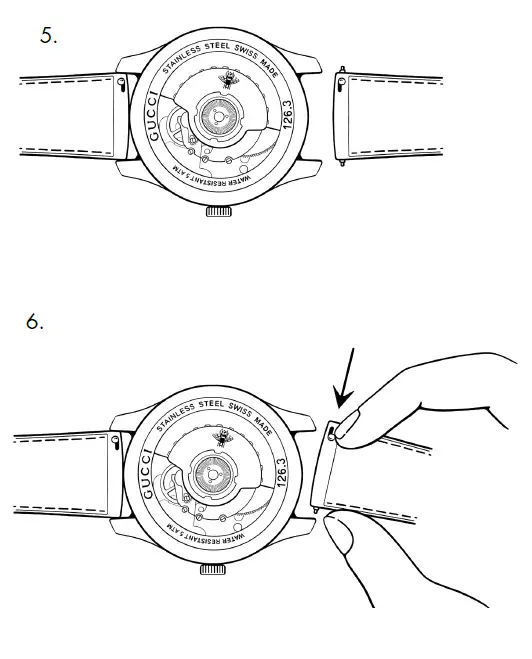 GUCCI G-TIMELESS Watch Straps 3