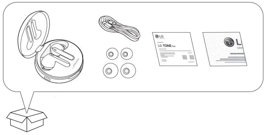 LG HBS-FN7 Tone Free True Wireless Earbuds with ANC Support -1