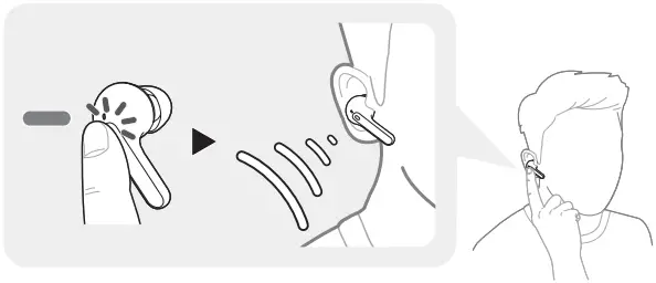 LG HBS-FN7 Tone Free True Wireless Earbuds with ANC Support -Active Noise Cancellation (ANC)