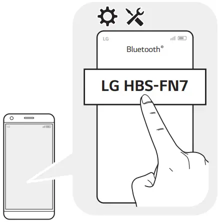 LG HBS-FN7 Tone Free True Wireless Earbuds with ANC Support - appear