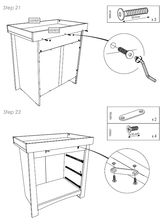 CuddleCo Isla 3 Drawer Dresser 14